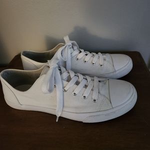 MOSSIMO SUPPLY CO. White Textile Tennis Shoes Womens Size 11